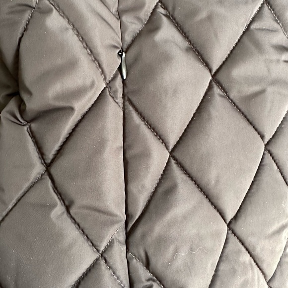 🌸 2/$25 Calvin Klein Black Logo Puffer Vest with Pockets - Picture 5 of 7